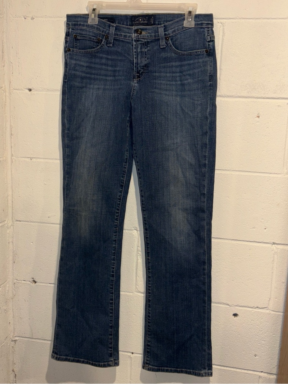 Lucky Brand Easy Rider Jeans 6/28 R boot cut mid rise stretch denim